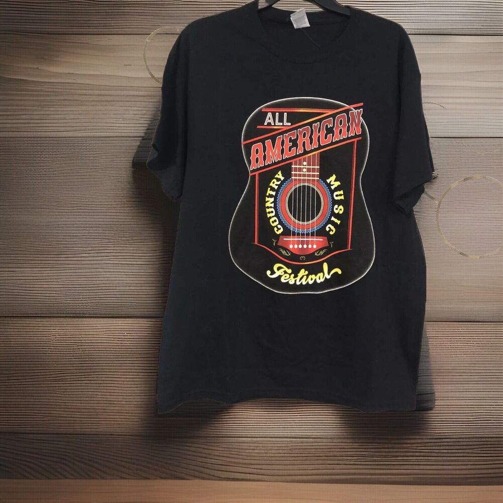 2018 All American Country Music Festival Shirt Mens L Josh Abbott Band LANCO